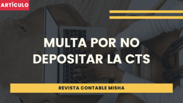 multa por no depositar CTS