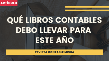que libros contables debo llevar