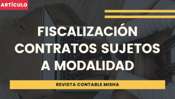fiscalizacion sujeto a modalidad