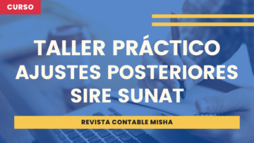 Curso Ajustes Posteriores SIRE SUNAT