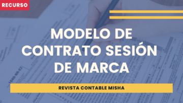 Modelo de contrato de sesion marca