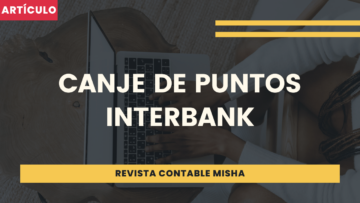 canje de punto interbank
