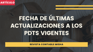 ultima version de PDTs SUNAT