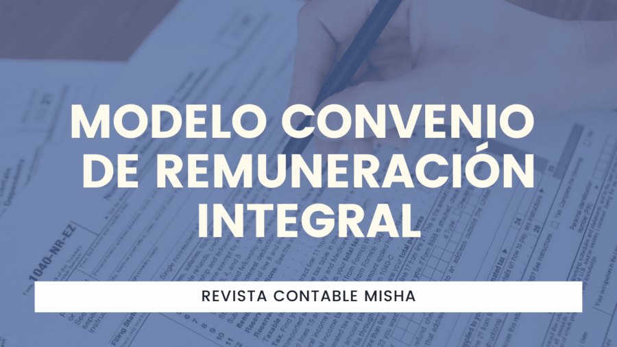 Modelo Convenio de Remuneración Integral