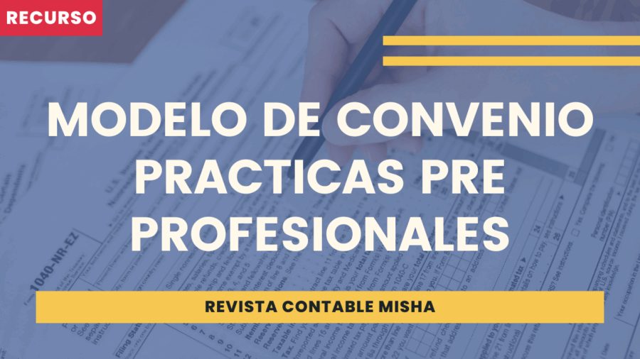 Modelo de Convenio Practicas Pre Profesionales