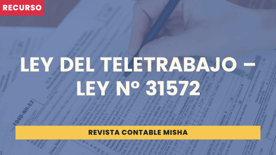 Ley del Teletrabajo - Ley Nº 31572