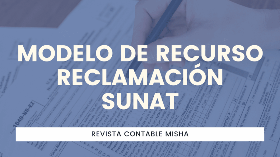 Modelo de Recurso Reclamación Sunat