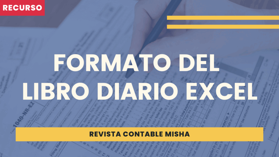 Formato del Libro Diario Excel 2025