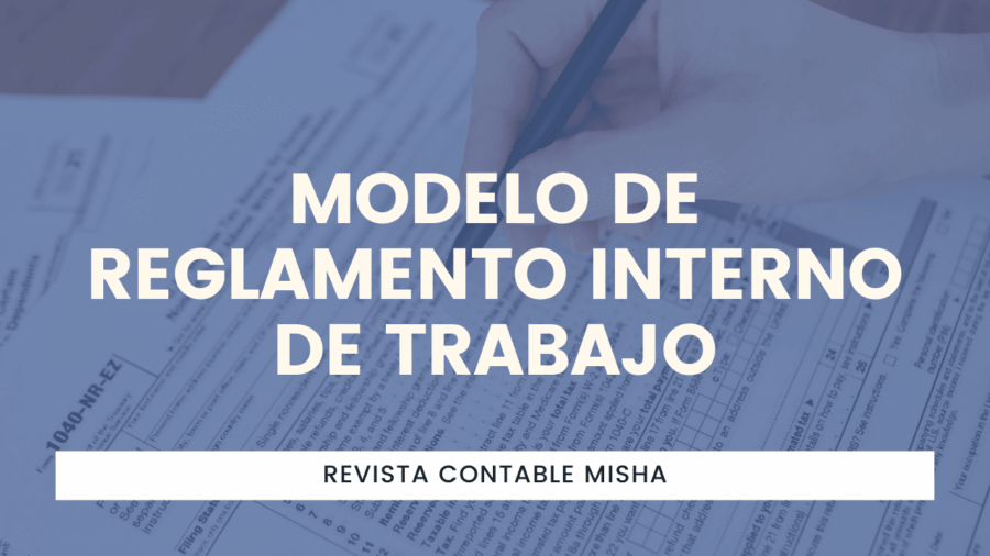 Modelo de Reglamento Interno de Trabajo
