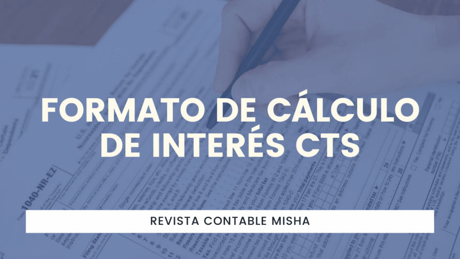 Formato de cálculo de Interés CTS