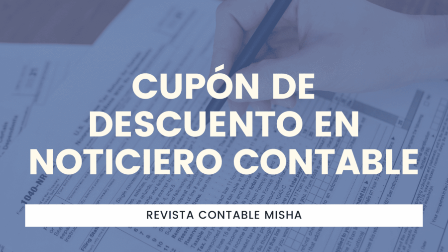 Cupón de descuento en Noticiero Contable