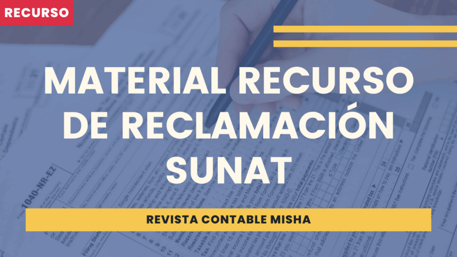 Material Recurso de Reclamación SUNAT