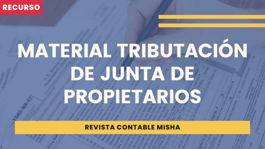 Material Tributación de Junta de Propietarios