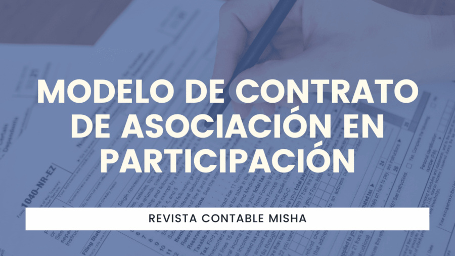 Modelo de Contrato de Asociación en Participación
