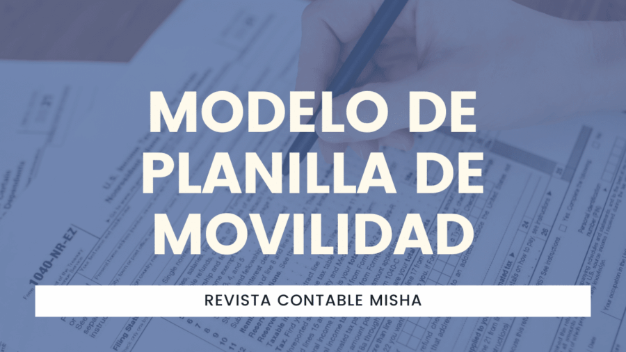 Modelo de Planilla de Movilidad
