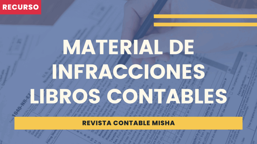 Material de Infracciones Libros Contables