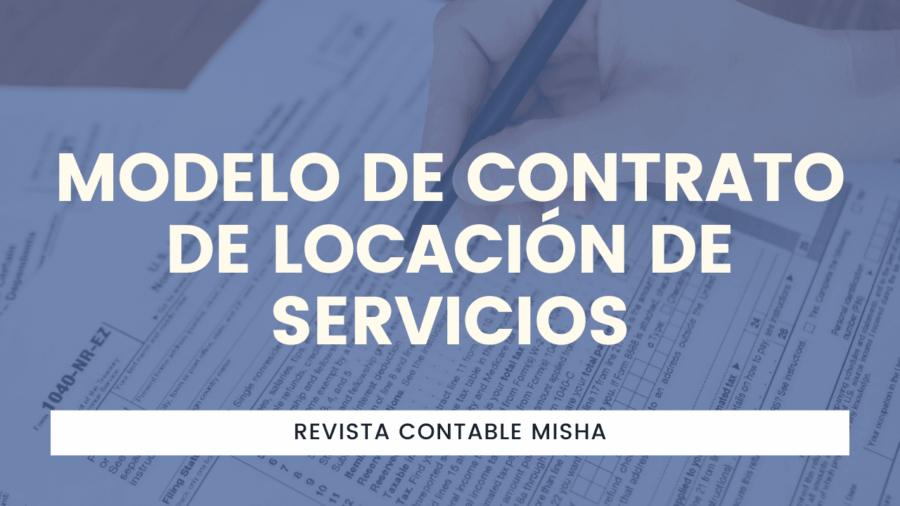 Modelo de Contrato de Locación de Servicios
