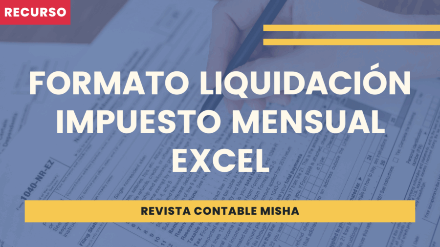 Formato Liquidación Impuesto Mensual Excel