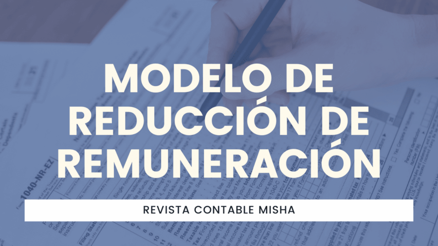 Modelo de Reducción de Remuneración