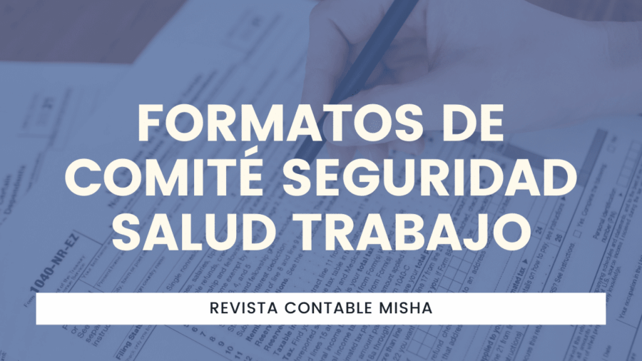 Formatos de Comité Seguridad Salud Trabajo