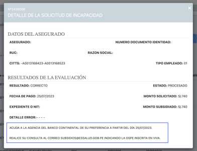 Cobro Subsidio Cobro Subsidio