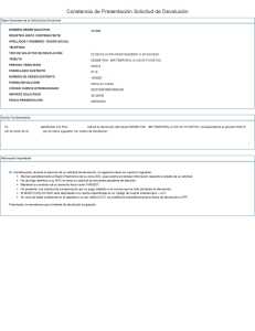 SAN MARCOS DEVOLUCION ITAN SAN MARCOS DEVOLUCION ITAN