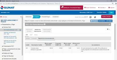 GYAR PDT 621 INCONSISTENCIAS